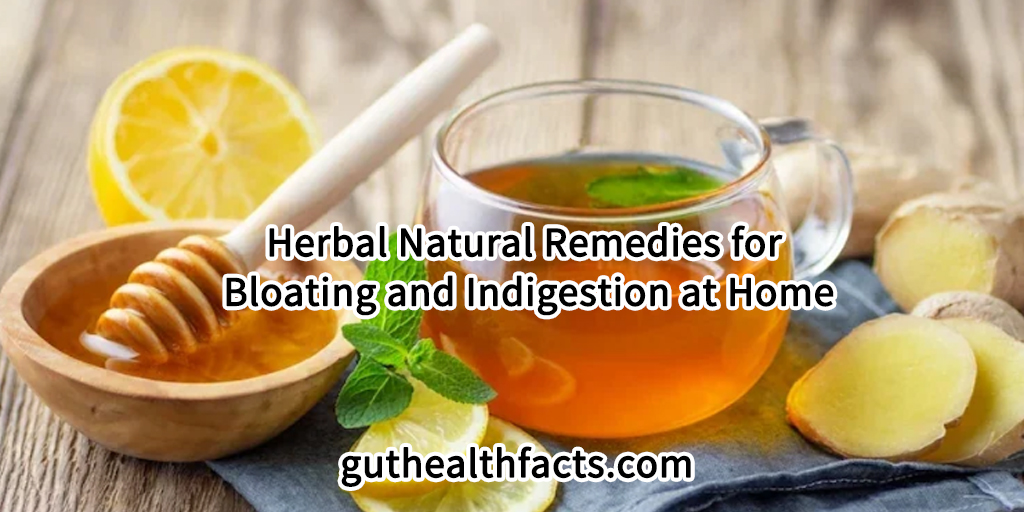 Herbal Natural Remedies for Bloating and Indigestion at Home